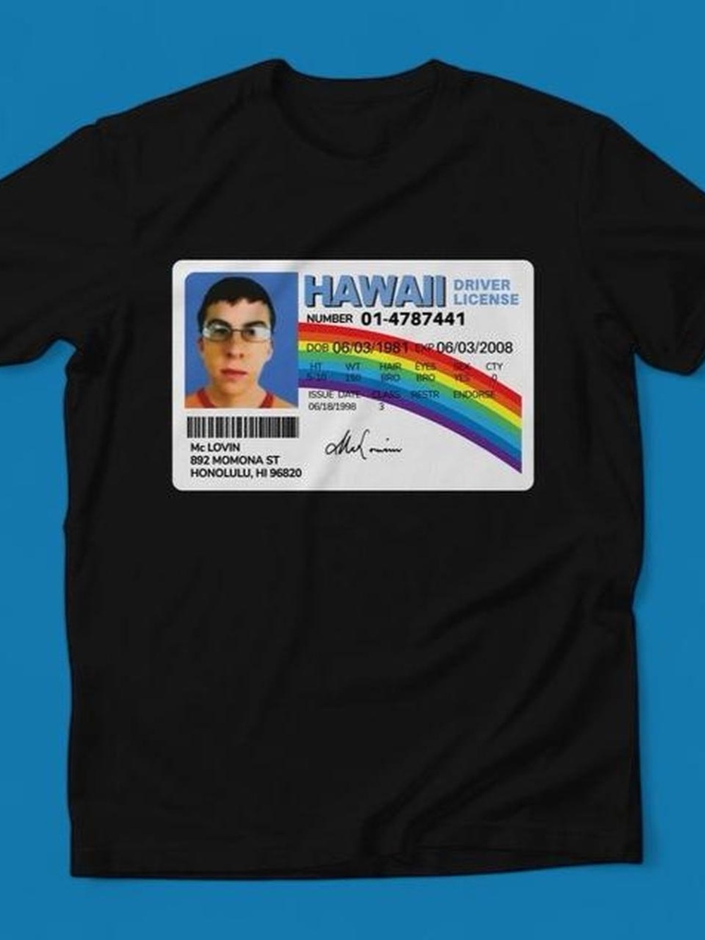 Super Bad McLovin T shirt
